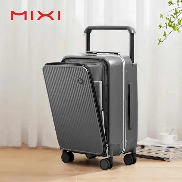 Wide Handle Travel Suitcase