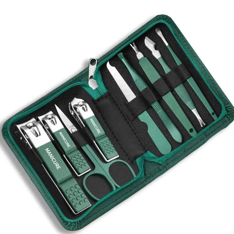 Professional 7/10/12/18 Piece Manicure & Pedicure Set