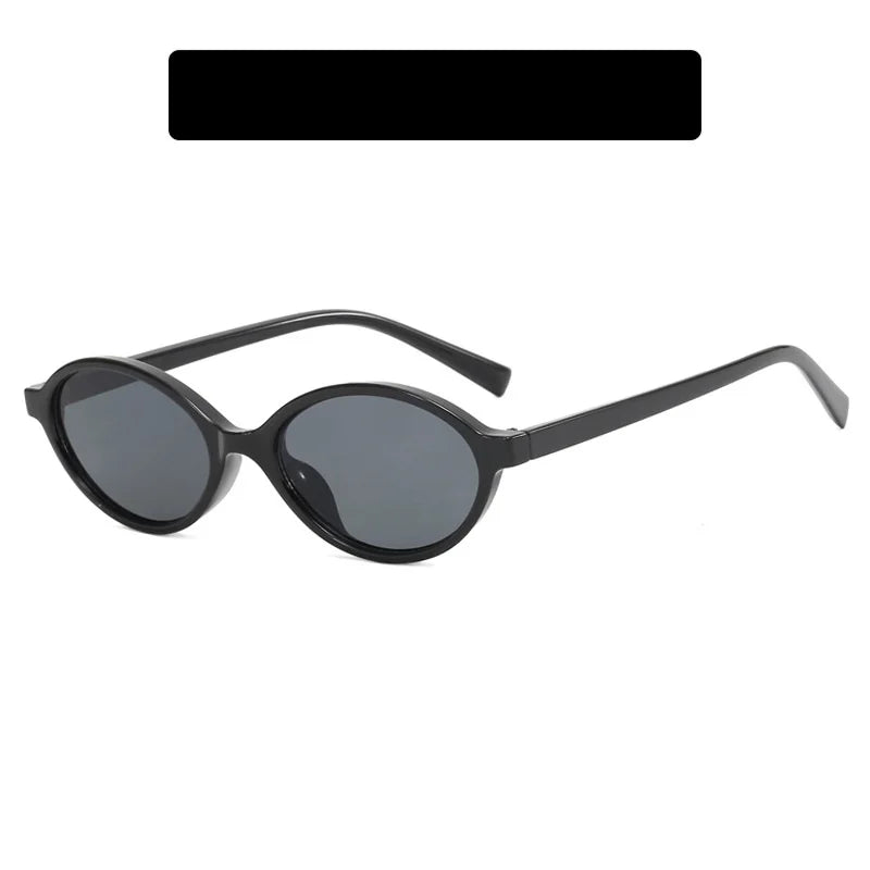 Luxury Oval Sun Glasses