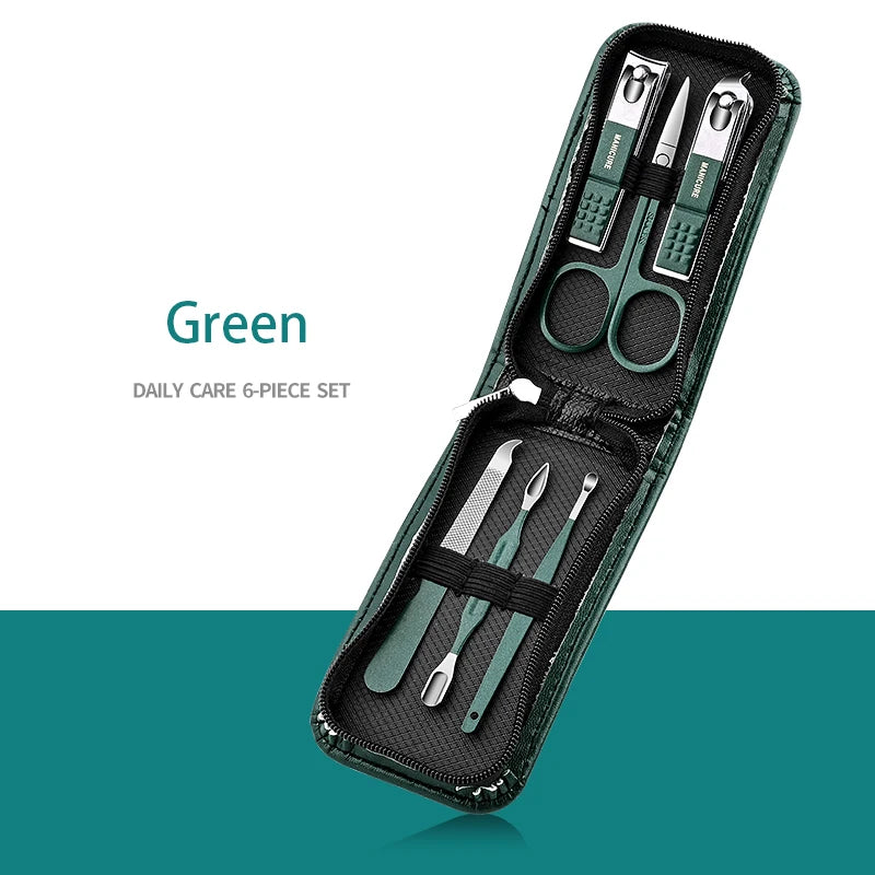Professional 7/10/12/18 Piece Manicure & Pedicure Set