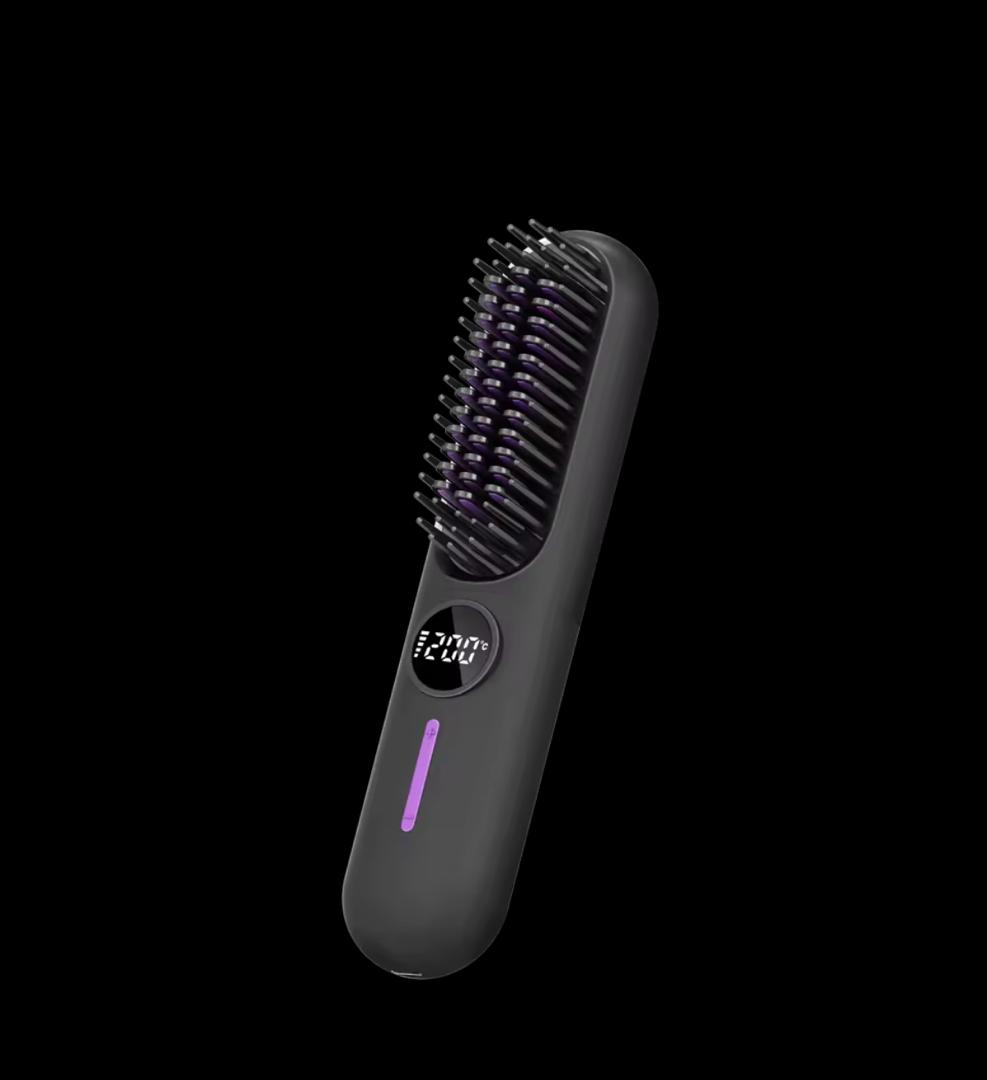Wireless hair straightener