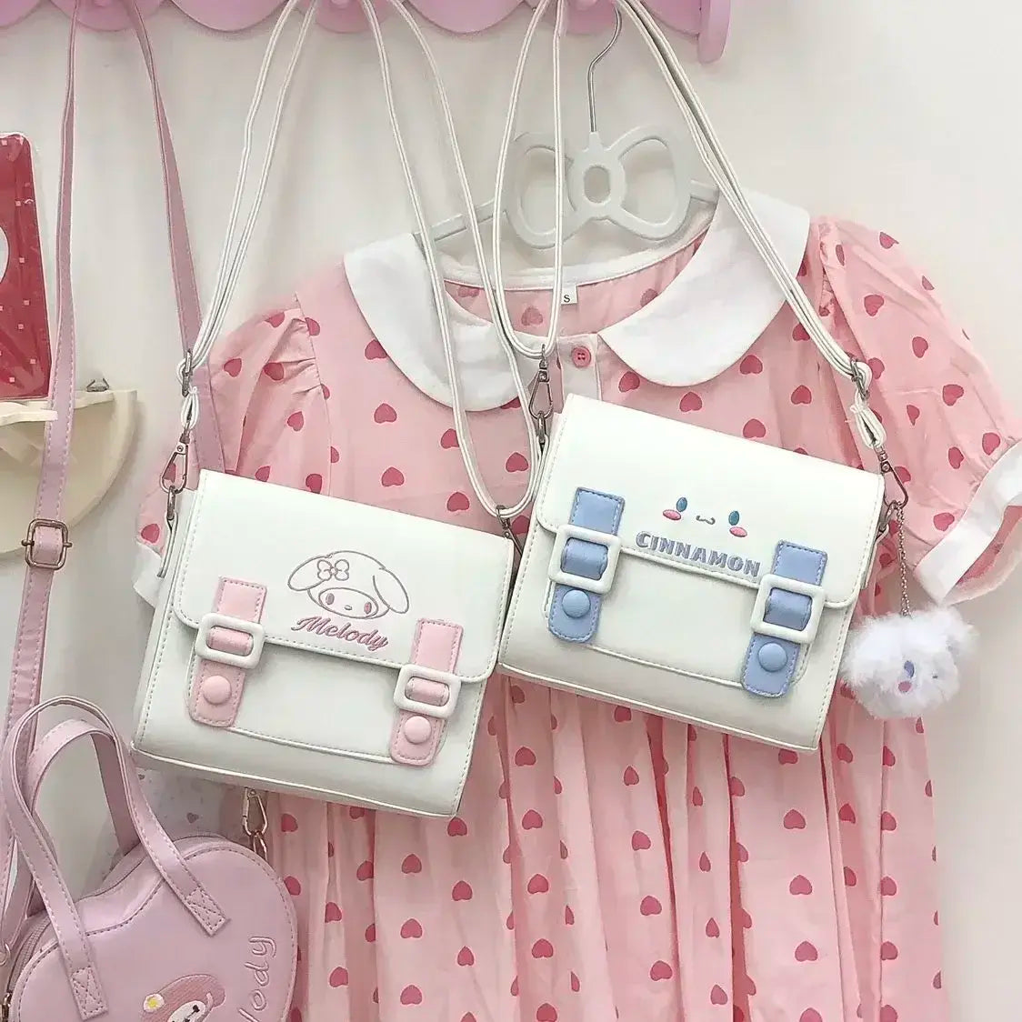 Kitty Cartoon Hand Bag