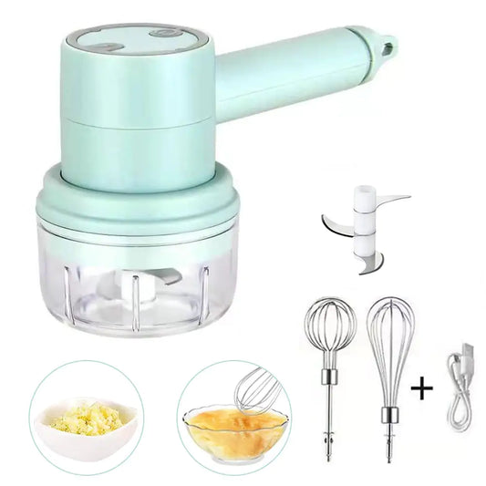 Electric Hand Mixer 3 in 1 Mini Whisk