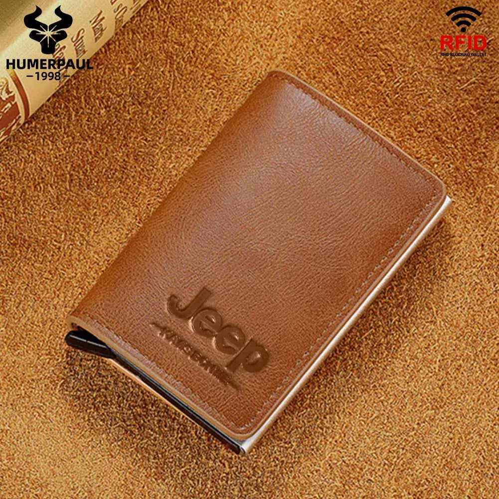 Men Pop Up Smart Card Wallets