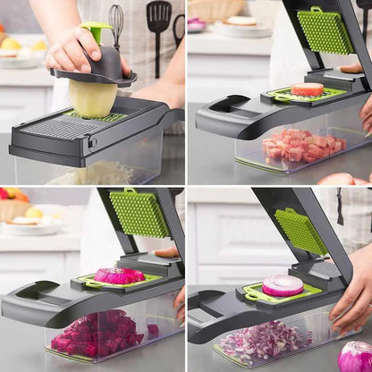 Multifunctional Vegetable Slicer Cutter Shredders