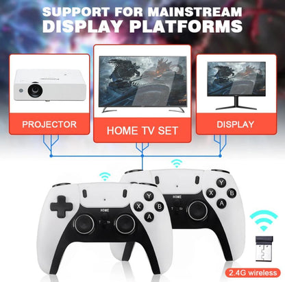 P5 PRO Video Game Console 2.4G Double Wireless Controller Game Stick