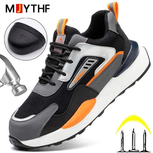 High Quality Indestructible Safety Shoes Men Sneakers