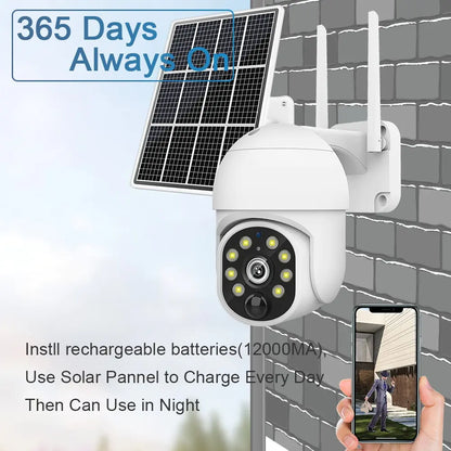 4G Solar Surveillance Camera