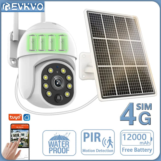 4G Solar Surveillance Camera