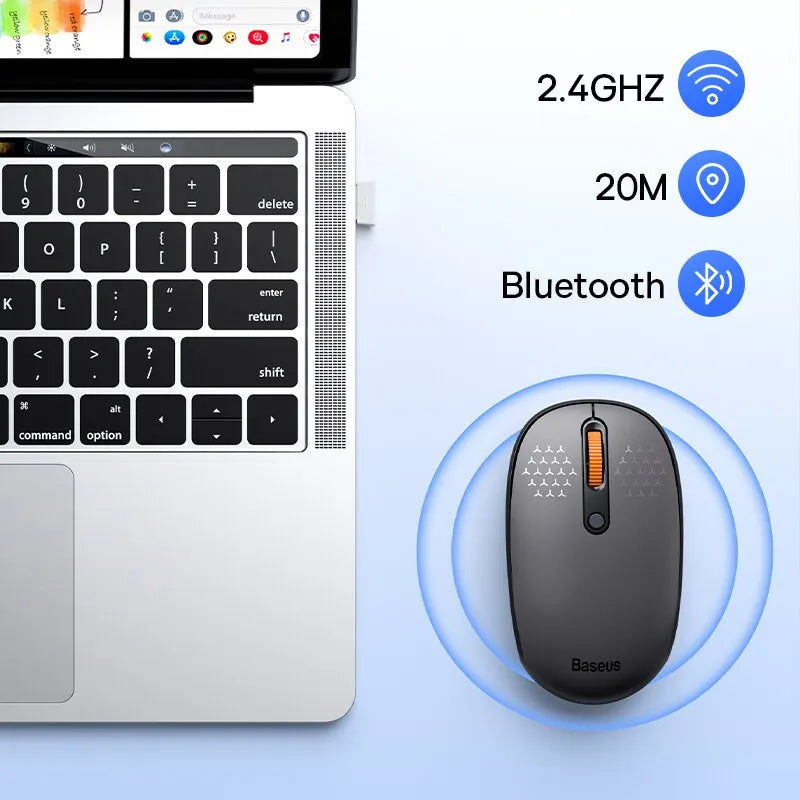 Baseus F01B Wireless Bluetooth Mouse