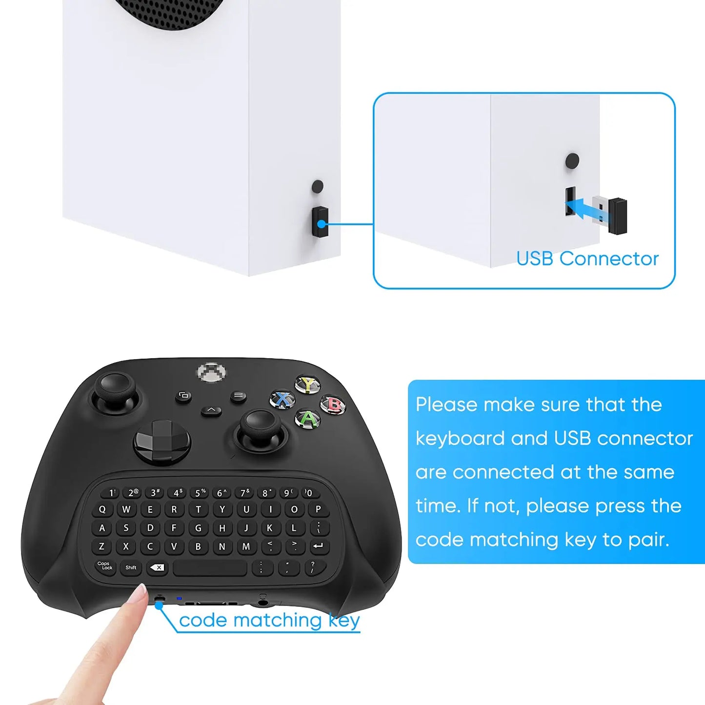 Wireless Controller Keyboard for Xbox