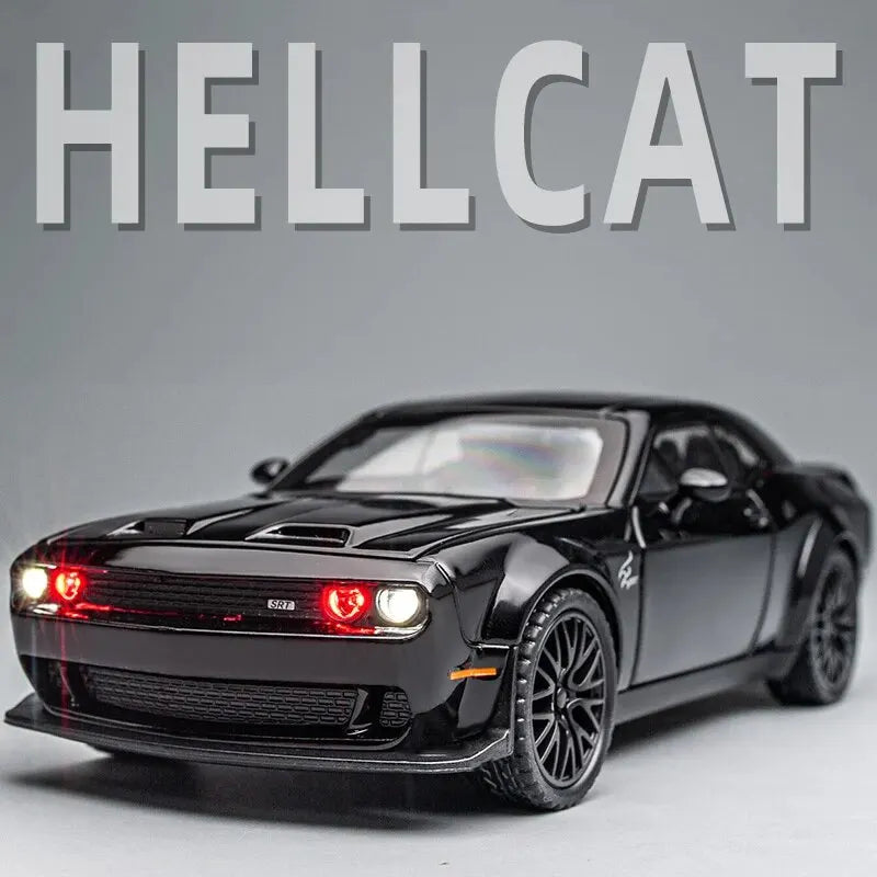 Dodge Challenger Hellcat Toy Car