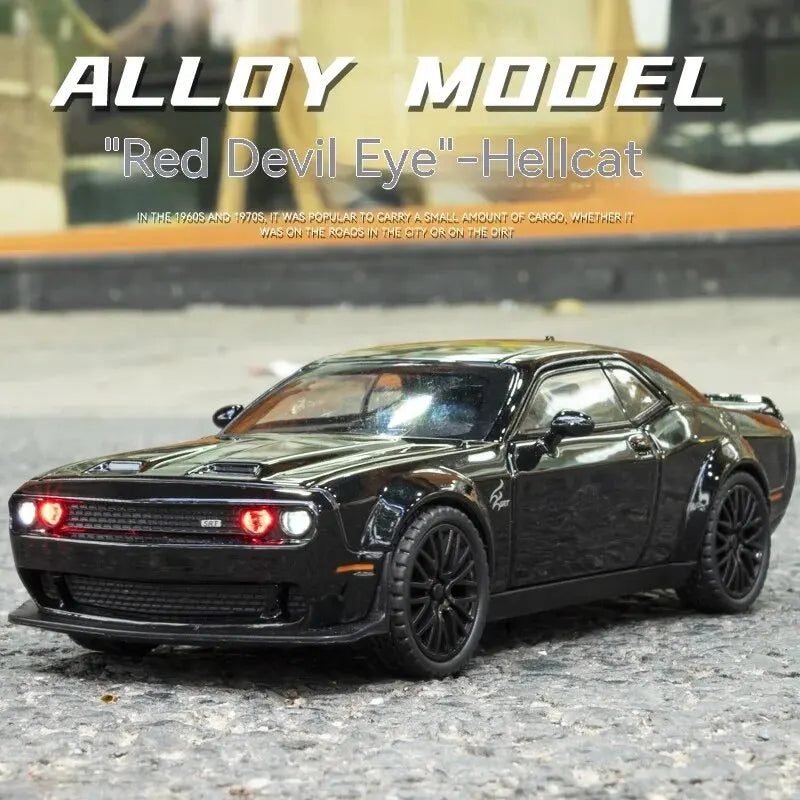 Dodge Challenger Hellcat Toy Car