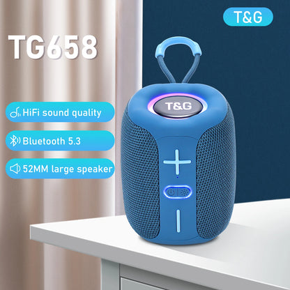 T&G Portable Bluetooth Speaker Wireless Subwoofer