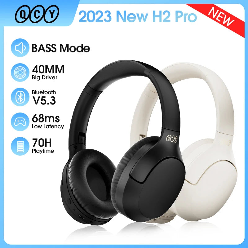 QCY H2 Pro Wireless Headphones