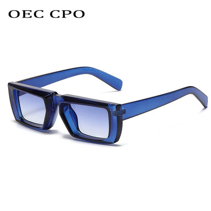 OEC CPO Vintage Rectangle Sunglasses