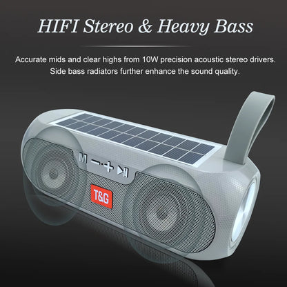 TG182 Solar Boombox Outdoor Wireless Blutooth Speaker