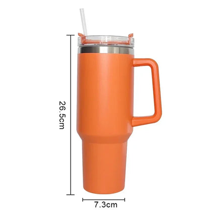 IceFlow Stainless Steel Tumbler with Straw