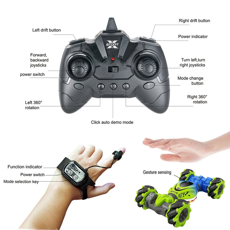 4WD Cars RC Watch Gesture Sensor