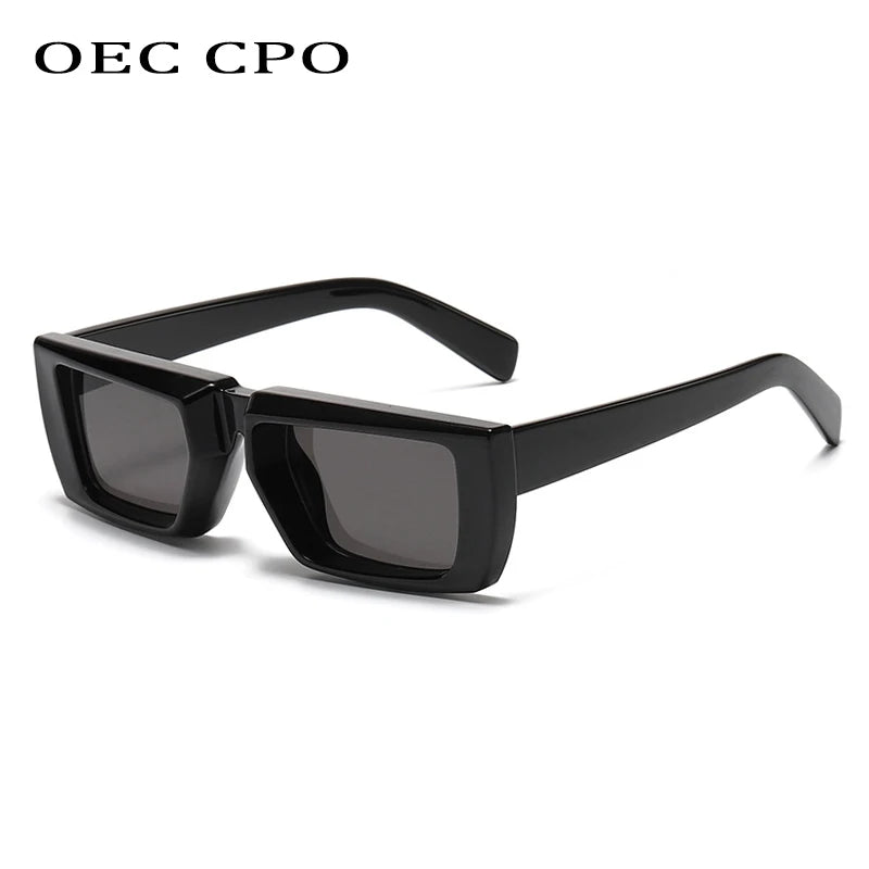 OEC CPO Vintage Rectangle Sunglasses