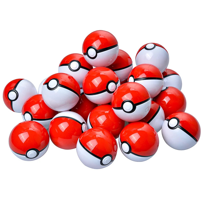 24Pcs /Set 5 Cm PokeBall Anime Toys For Children's