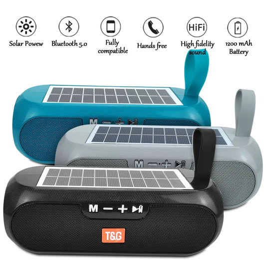 TG182 Solar Boombox Outdoor Wireless Blutooth Speaker