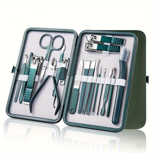 Professional 7/10/12/18 Piece Manicure & Pedicure Set