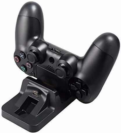 PS4 Controller USB Dual Charger For Wireless Gamepad