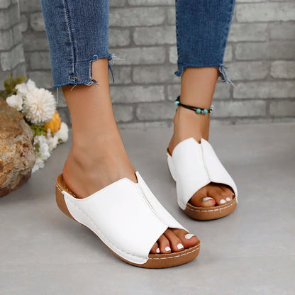 New Open Toe Women's Wedge Sandals