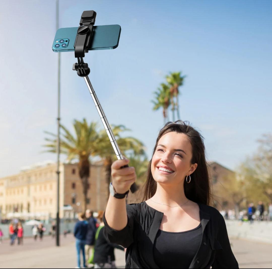 Portable 41 Inch Selfie Stick Phone Tripod