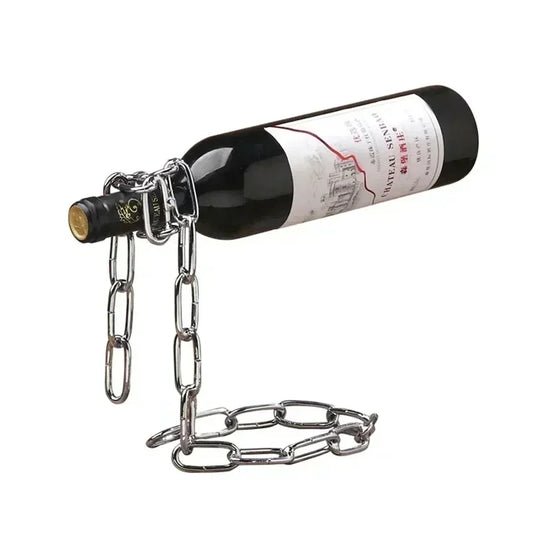 Magical Suspension iron Chain Wine Racks