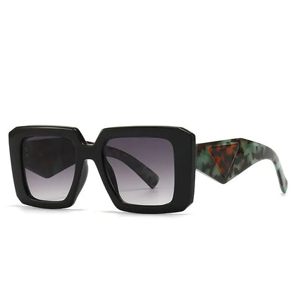 Retro Rectangular Cat Eye Sunglasses