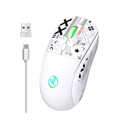 hxsj T90 2.4G Wireless Mechanical RGB Mouse