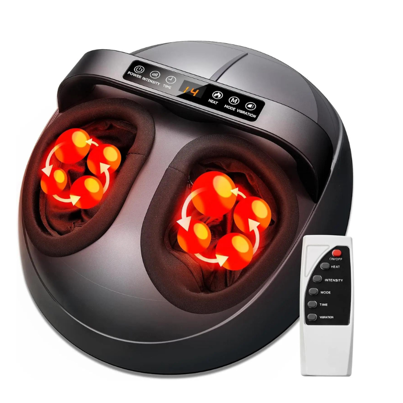 Shiatsu Foot Massager Machine with Soothing Heat therepy