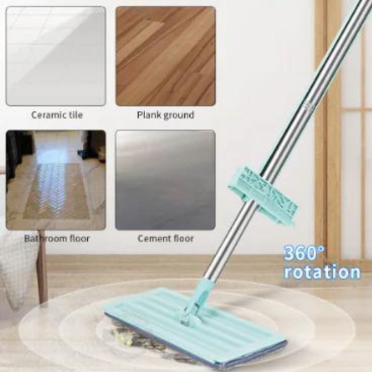 360 Hands-Free Microfiber Floor Mop