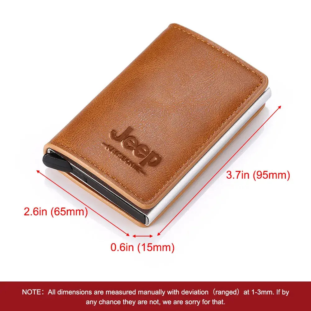 Men Pop Up Smart Card Wallets