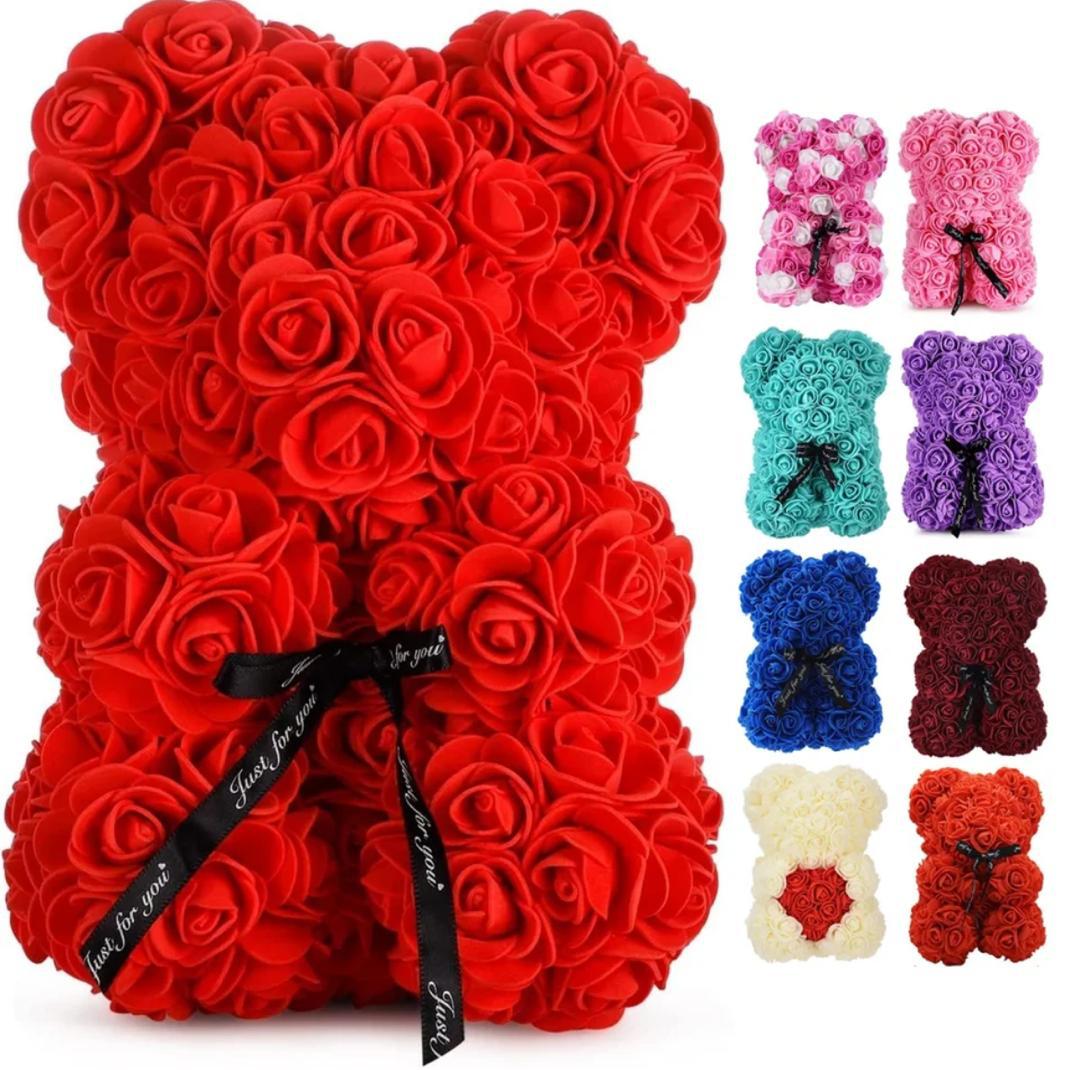 Eternal Rose Teddy Bear