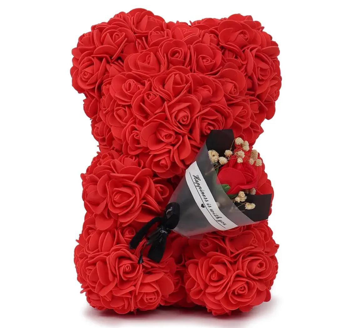 Eternal Rose Teddy Bear