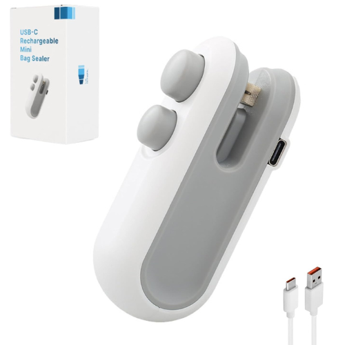Mini Bag Sealer, USB-C rechargeable
